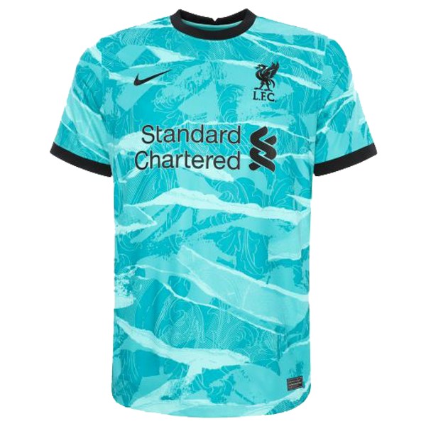 Camiseta Liverpool 2ª Kit 2020 2021 Verde